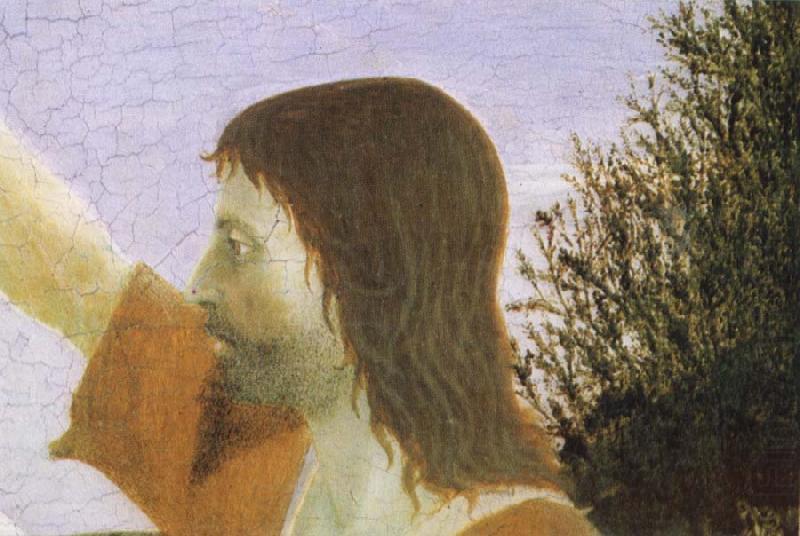 Piero della Francesca Detail of Baptism of Christ china oil painting image